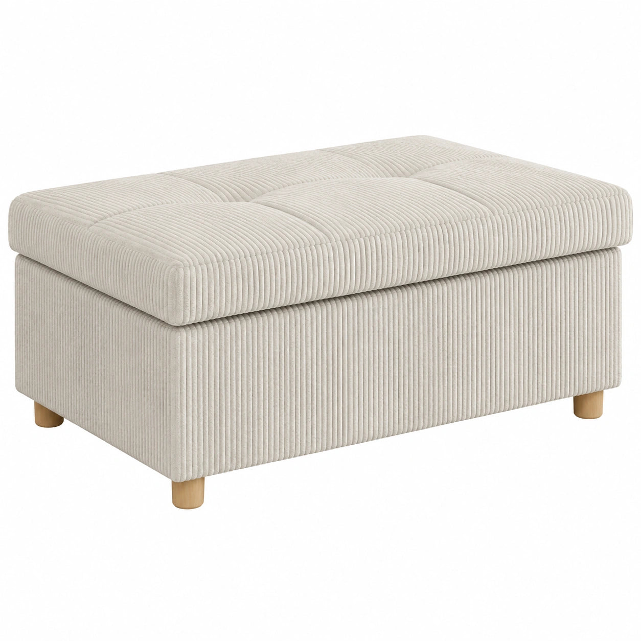 Multifunktionales Schlafsofa mit Stauraumhocker, Verstellbarer Rückenlehne und Kissen, Dunkelgrau, Ideal für Kleine Räume